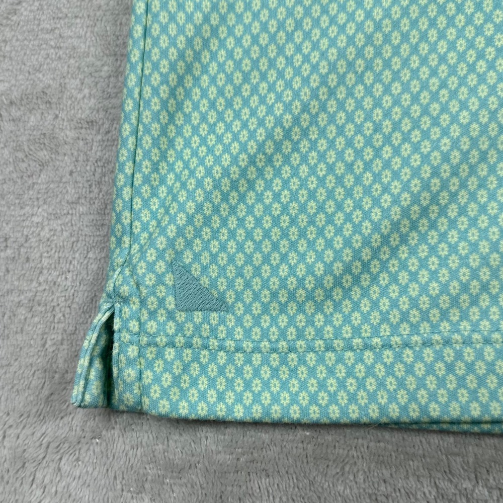 UNTUCKit Polo Shirt Mens XL Light Green Wrinkle Free Supima Cotton Summer Casual - Picture 4 of 8